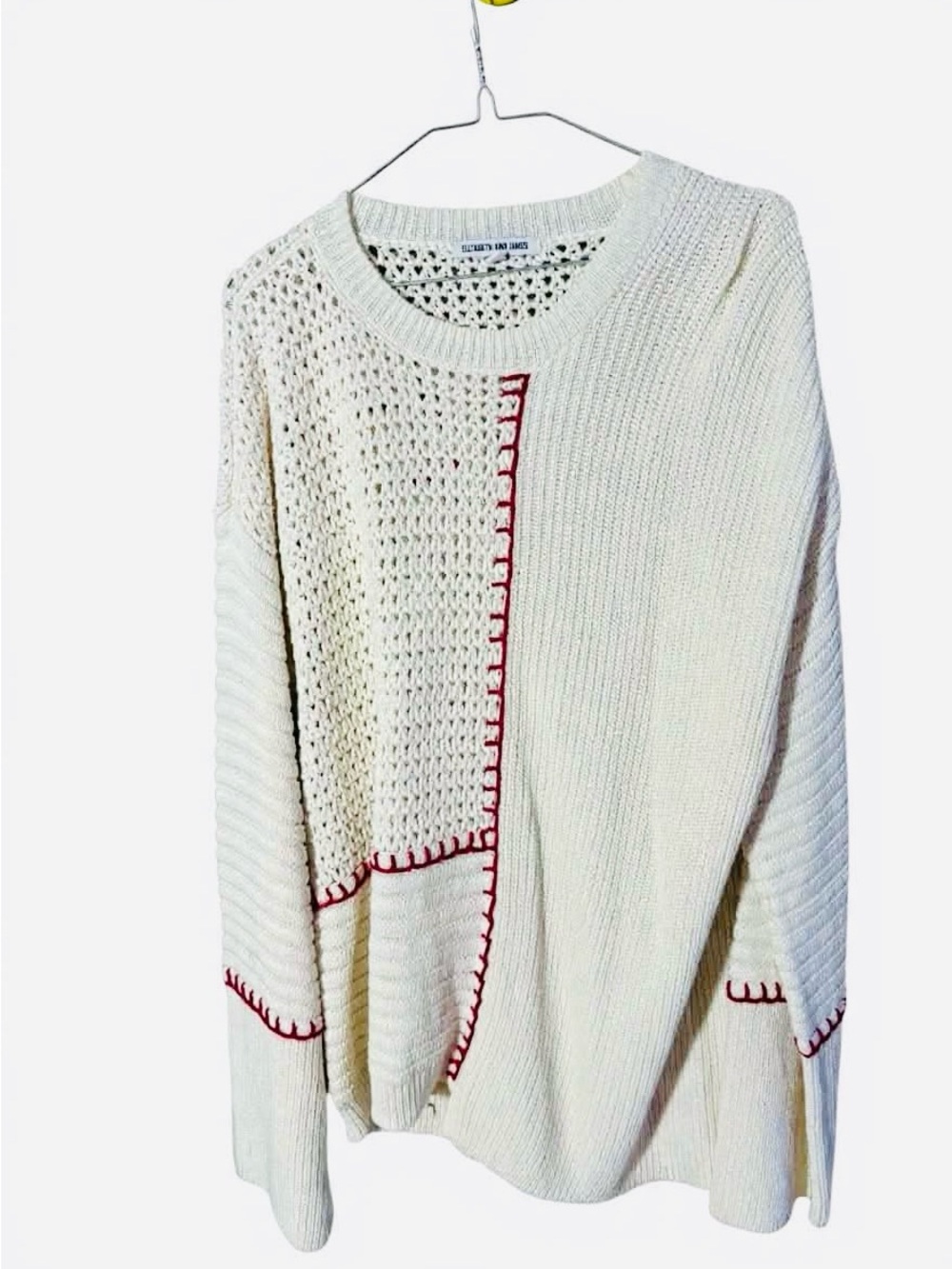 Elizabeth and James all cotton oversized sweater - Picture 2 of 6